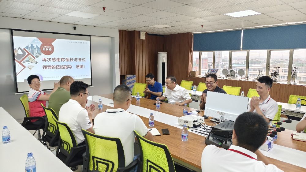 心系企業(yè)，情暖藍柯路——陳鎮(zhèn)長及鎮(zhèn)領(lǐng)導(dǎo)團隊親臨指導(dǎo)，共繪發(fā)展藍圖